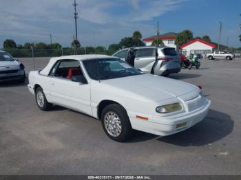  Salvage Chrysler Lebaron