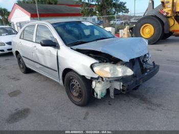  Salvage Toyota Corolla