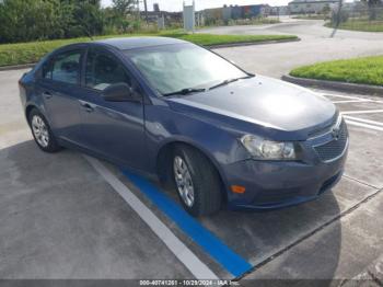  Salvage Chevrolet Cruze