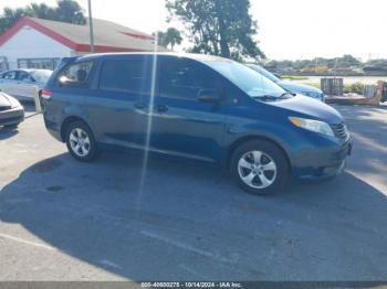  Salvage Toyota Sienna