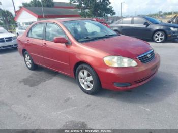  Salvage Toyota Corolla