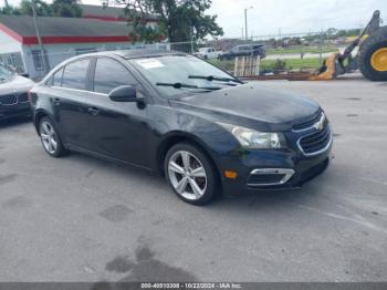  Salvage Chevrolet Cruze