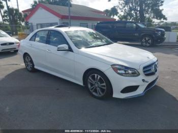  Salvage Mercedes-Benz E-Class