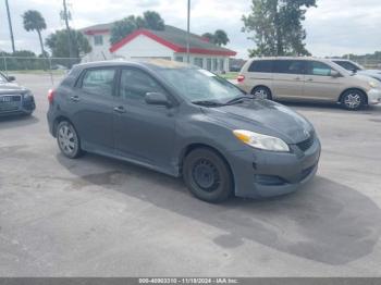  Salvage Toyota Matrix