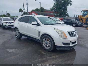  Salvage Cadillac SRX