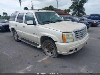  Salvage Cadillac Escalade