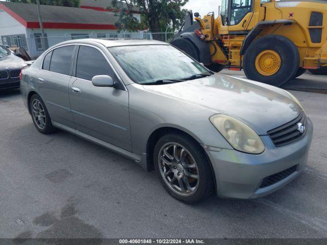  Salvage INFINITI G35