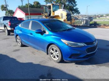  Salvage Chevrolet Cruze