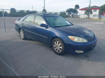  Salvage Toyota Camry