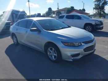  Salvage Chevrolet Malibu