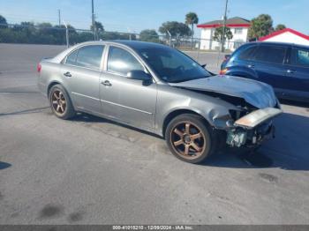  Salvage Hyundai SONATA