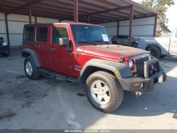  Salvage Jeep Wrangler