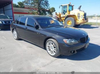  Salvage BMW 7 Series