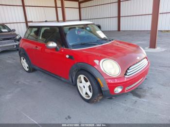  Salvage MINI Cooper