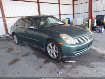  Salvage INFINITI G35