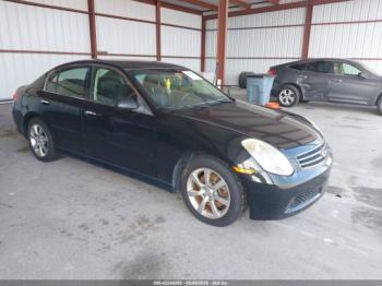  Salvage INFINITI G35