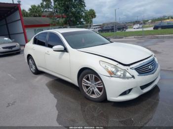  Salvage INFINITI G37