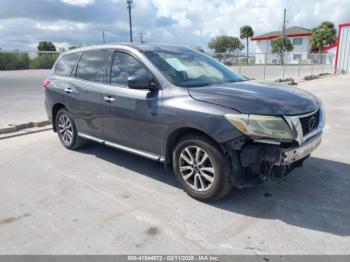  Salvage Nissan Pathfinder
