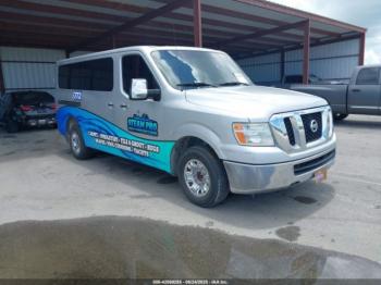  Salvage Nissan Nv