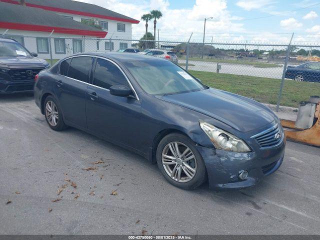  Salvage INFINITI G25