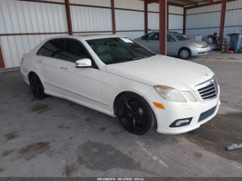  Salvage Mercedes-Benz E-Class
