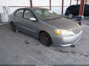  Salvage Toyota Corolla