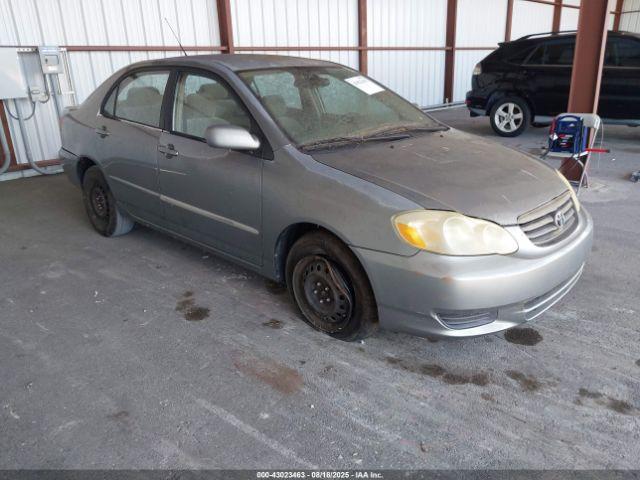  Salvage Toyota Corolla