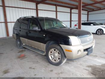  Salvage Mercury Mountaineer