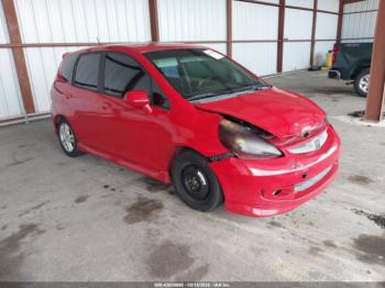  Salvage Honda Fit