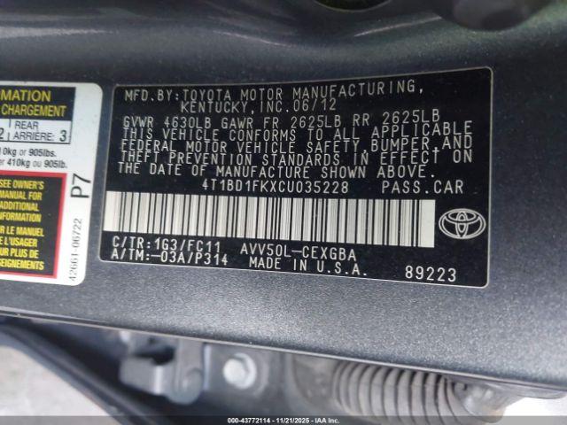 Toyota Camry Xle Image 6