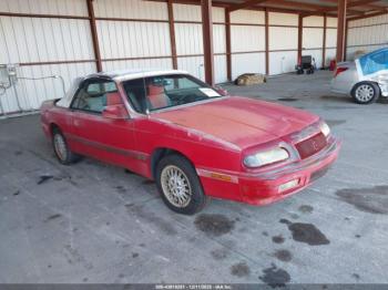  Salvage Chrysler Lebaron