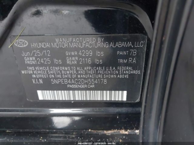 Hyundai SONATA Gls Image 2