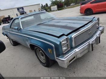  Salvage Chevrolet El Camino