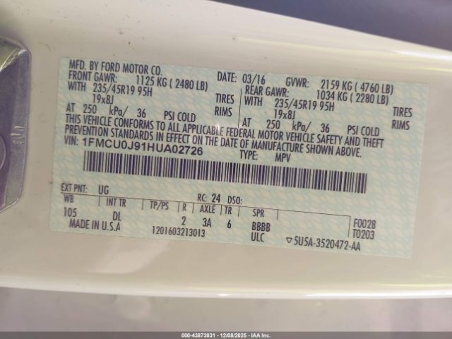 Ford Escape Titanium Image 7